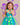 Jungle Butterfly Fairy Costume for Girls – Tutu Dress with Wings, Wand & Headband – Toddler Fairy Outfit