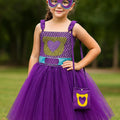 Super Kitties Tutu Costume Set Girls – Ginny Sparks Buddy Bitsy Dress with Ears, Mask & Purse