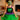 Frankenstein Girl Halloween Costume – Green Tutu Dress with Headband Hat – Kids Spooky Monster Dress-Up