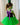 Frankenstein Girl Halloween Costume – Green Tutu Dress with Headband Hat – Kids Spooky Monster Dress-Up