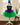 Frankenstein Girl Halloween Costume – Green Tutu Dress with Headband Hat – Kids Spooky Monster Dress-Up