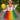 Colorful Clown Tutu Costume Set for Girls – Rainbow Dress, Bow Headband, Nose, Gloves, Balloon & Socks – Circus Halloween Outfit
