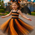 Halloween Bat Tutu Dress with Wings & Mickey Headband | Girls Disneyland Costume | Spooky Mouse Dress for Trick or Treat