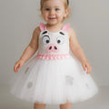 Pua Moana Tutu Dress for Girls – Pig Costume with Ears Headband – Toddler Halloween Outfit