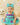 Baby Sully Costume Romper Dress with Bow – Monster Inc Inspired Furry Outfit – Infant to 18 Months – Halloween or Birthday Party Dress