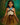 Pocahontas Inspired Tutu Dress – Toddler Native Princess Costume – Brown & Blue Halloween Dress