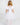 Angel Tutu Costume Set | Sparkly White Hi-Low Dress with Wings, Halo Headband & Heart Wand | Girls Christmas, Pageant and Halloween Outfit