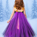 Anna Inspired Tutu Dress: Princess Costume with Tulle Cape & Crown