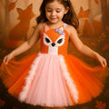 Fox Tutu Dress Costume: Woodland Animal Outfit with Ears Headband