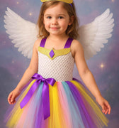 Princess Celestia Tutu Dress: My Little Pony Costume with Wings & Crown
