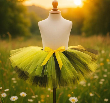 Baby Bee Tutu Costume Set: Wings, Wand & Headband - Halloween Outfit