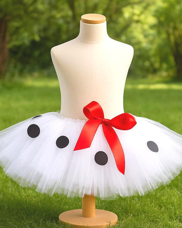 Dalmatian Tutu Costume Set: Puppy Ears, Bowtie & Tail