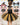 LOL Inspired Black & Gold Tutu Dress with Big Bow Headband – Birthday Outfit, Pageant, or Halloween Costume (12M–14T)