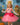 Princess Peach Tutu Dress with Crown, Wand, Gloves & Earrings – Kids Cosplay Costume Birthday Outfit