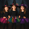 Baby Witch Tutu Costume Set: Halloween Outfit with Hat