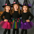 Baby Witch Tutu Costume Set: Halloween Outfit with Hat