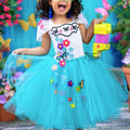 Mirabel Inspired Encanto Costume: Tutu Dress, Headband & Purse