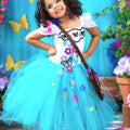 Mirabel Inspired Encanto Costume: Tutu Dress, Headband & Purse