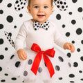 Dalmatian Tutu Costume Set: Puppy Ears, Bowtie & Tail