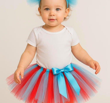 Thing 1 & Thing 2 Tutu Set: Seuss Inspired Costume