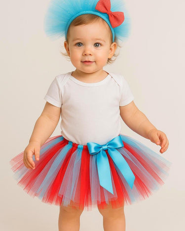 Thing 1 & Thing 2 Tutu Set: Seuss Inspired Costume