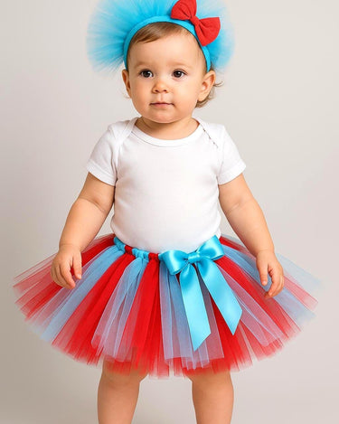 Thing 1 & Thing 2 Tutu Set: Seuss Inspired Costume