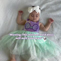 Mini Baby Mermaid Luxe Princess Birthday Party Dress