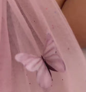 Butterfly Baby Dress for First Birthday/Cake Smash - Handcrafted Delight for Your Little Angel